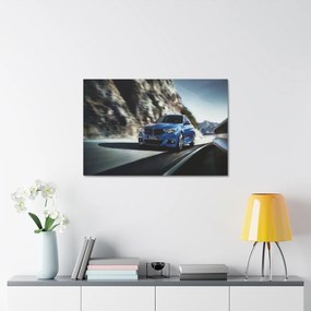 Tablou Canvas Blue BMW 120x80 cm