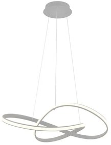Lustră LED dimabilă pe cablu LED/70W/230V 3000-6500K + telecomandă