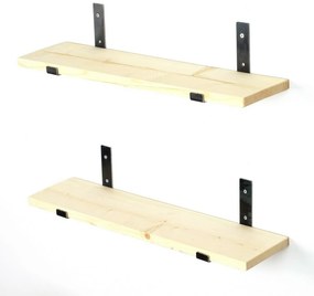 Raft Lam008 Black and Oak