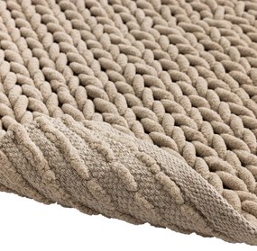 Covoraș de baie maro deschis 50x80 cm Ariel – douceur d'intérieur