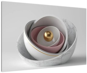 Tablou - Perlă de aur (90x60 cm)