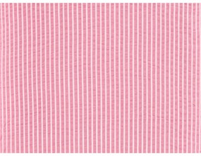 Lenjerie de pat roz din bumbac pentru pat de o persoană 140x200 cm Cheerful – Södahl