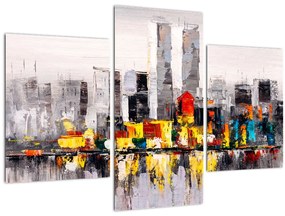 Tablou -Pictura orașului (90x60 cm)