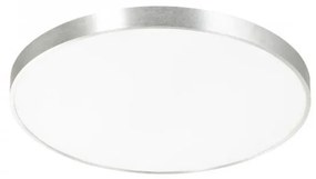 Plafoniera LED moderna SIERRA argintiu, diametru 40cm