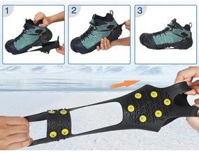 Accesorii de pantofi anti-alunecare dimensiunea 42-45