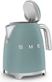 Ceainic electric SMEG KLF03EGMEU, 2400 W, 1,7 l, bază rotativă la 360°, finisaj mat, verde smarald