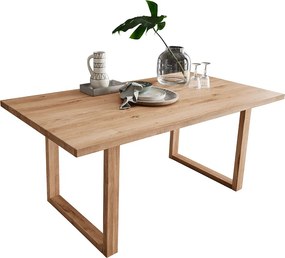 Masă lemn masiv dining Toscana - 200×100×75 cm