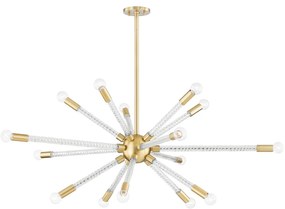 Candelabru, lustra suspendata, design modern PIPPIN alama antichizata