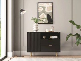 Comodă Nalani K1D2SZ (negru). 1071310
