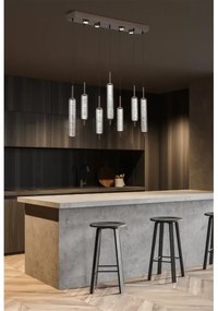 Searchlight 76210-7CL - Pendul LED dimabil pe cablu CATTAIL LED/33W/230V