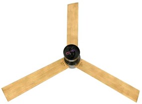 Ventilator LED dimabi Lucci air 21610449l CLIMATE 1xGX53/12W/230V maro/crom