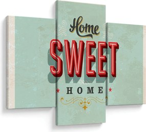 Tablou - Home sweet home (90x60 cm)