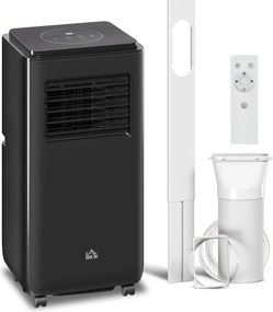 Aparat de aer condiționat portabil HOMCOM 9.000 BTU pentru camere | Aosom Romania