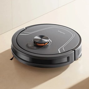 Aspirator robot Honiture V8 Pro CRV549, 5000 Pa, 290 ml, 180 min, Curatare uscata/umeda, 3 viteze, Moduri automate, Zone, Comanda vocala, Honysmart, Negru