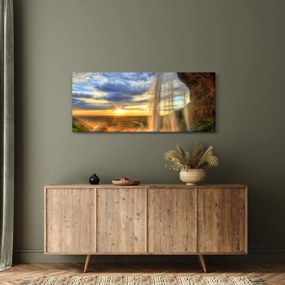Tablou - Cascadă (120x50 cm)
