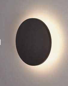 HÖFFTECH - Lampă de perete pentru exterior LED/10W/230V, rotundă, IP65