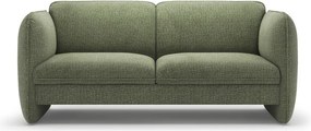 Canapea verde cu tapițerie din chenille 168 cm Georgia – Micadoni