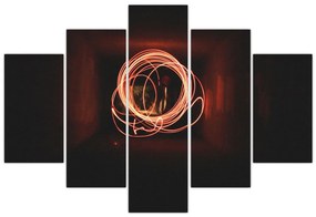 Tablou - linii în tunel (150x105 cm)