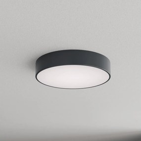 Brilagi - Plafonieră pentru baie cu senzor CLARE 3xE27/24W/230V Ø 40 cm antracit IP54
