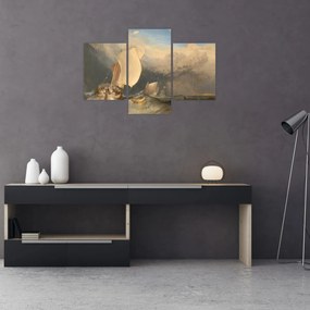 Tablou - William Turner, Fishing Boats with Hucksters Bargaining for Fish, reproducere (90x60 cm)