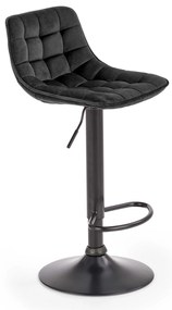 Scaun tip bar Hertha (negru). Promo -7%. 1039569
