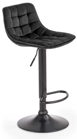Scaun tip bar Hertha (negru). Promo -7%. 1039569