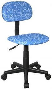Scaun birou pentru copii-Albastru