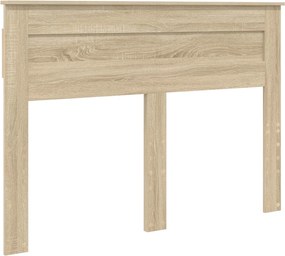 vidaXL Tăblie cap Stejar Sonoma 140 cm Lemn compozit