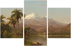 Tablou - Frederic Edwin Church, Tamaca Palms, reproducere (90x60 cm)