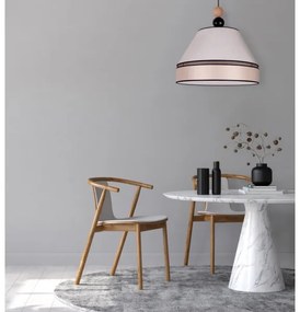 Duolla - Lustră pe cablu AVIGNON 1xE27/15W/230V d. 60 cm bej