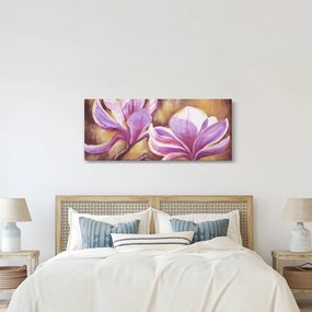 Tablou - Flori de magnolie (120x50 cm)