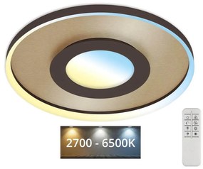 Plafonieră LED dimabilă Briloner 3640017 LED/25W/230V 2700-6500K + telecomandă