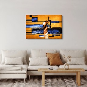 Tablou picturii abstracte (90x60 cm)