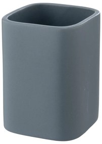 Suport pentru periuța de dinți albastru din ceramică Hexa – Wenko