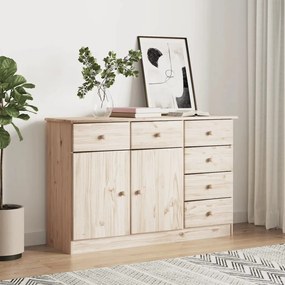 353939 vidaXL Dulap ALTA, 112x35x73 cm, lemn masiv de pin