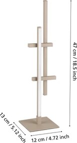 Eglo 902143 - Lampă de masă LED TREPILIANO LED/6,5W/230V bej