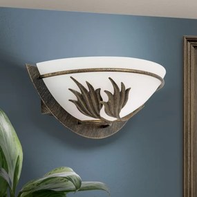 Aplică Orion WA 2-1196/1 FLEUR 1xE14/60W/230V bronz