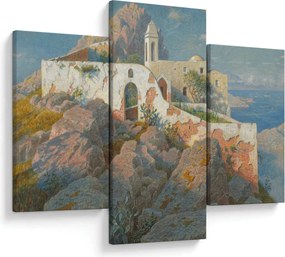 Tablou - William Stanley Haseltine, Santa Maria a Cetrella, Anacapri, reproducere (90x60 cm)