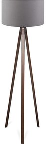 Lampă de podea AYD, 1 x E27, 40W, 230V, maro/gri