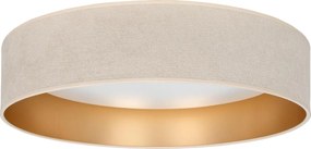 Brilagi-LED Lampă LED reglabilă VELVET SM 24W/230V 3000-6000K Ø45 cm crem/auriu WT+DO