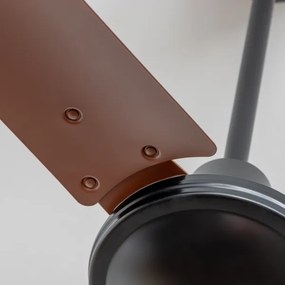 ZEVENTI - Ventilator de tavan TOFINO maro