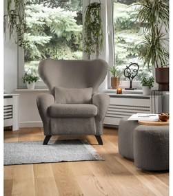 Fotoliu cu spătar înalt Miuform Miuf, maro