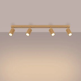 Spot Sollux SL.1565 KARBON 4xGU10/10W/230V auriu