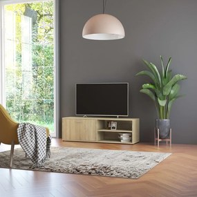 801155 vidaXL Dulap TV, stejar Sonoma, 120 x 34 x 37 cm, lemn prelucrat