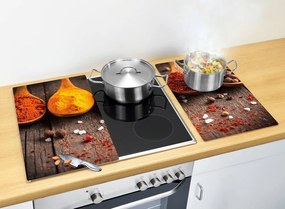 Protecții de aragaz 2 buc. din sticlă temperată 52x30 cm Curry – Allstar