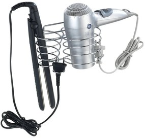 Suport CLASSIC pentru uscător de păr și placă de îndreptat părul, 2 în 1, WENKO