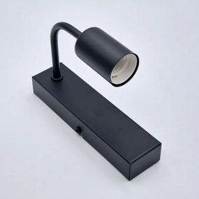 Aplică ASTRID 1xE27/60W/230V negru mat