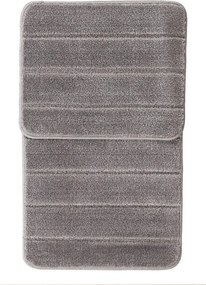 Covorașe de baie gri 2 buc. 50x80 cm Yeni Cizgli – Foutastic