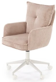 Scaun de birou Dumbo roz deschis H92 cm