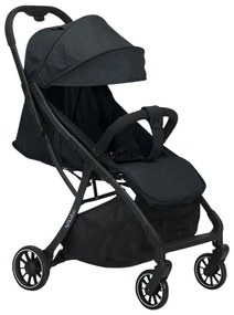 Carucior sport compact cu pliere automata recomandat de la nastere pana la 22 kg Artis Negru, 7 kg